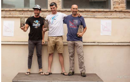 El navarro Chomin Gallego, tercero en el Campeonato de Espa&ntilde;a de Ala Delta.